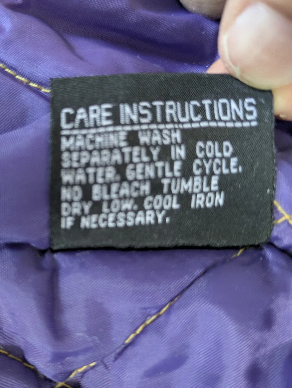 Women's Vintage Retro Geometric Purple Coat Medium
